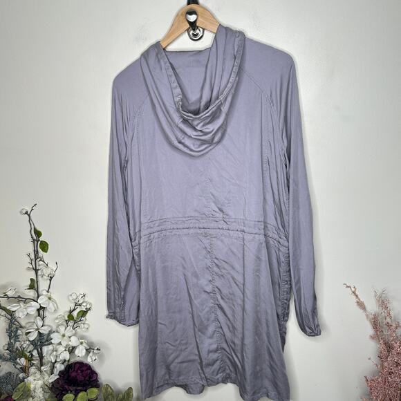 LULULEMON City Stroll Jacket Silverscreen Purple Gray Sz 12 {3M20} - Picture 6 of 8